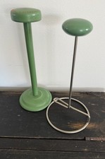 Pair Of 2 Vintage Metal, Wood