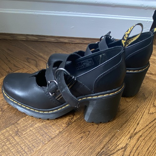 Martens black leather mary - martens,