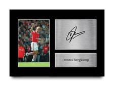 Dennis Bergkamp Arsenal Signed