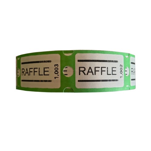 Raffle roll tickets pack - raffle, (1