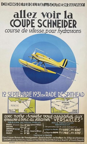 Vintage 1931 schneider trophy - 1931,