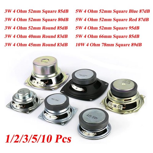 4 ohm small speakers - 3w, 5w