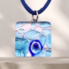 Murano Glass Pendant, Handmade