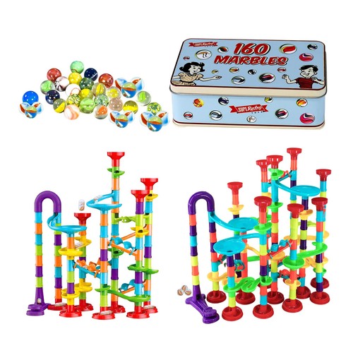 Marble race track maze stem - marble,