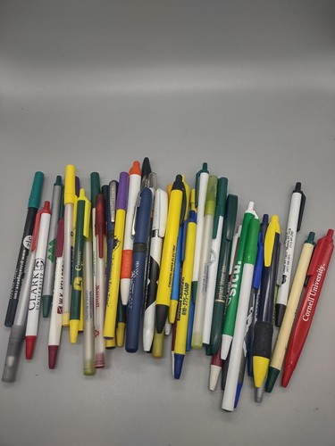 Vtg bic advertising - advertising, pens