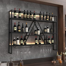 Wall Mounted Wine Rack with