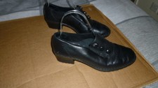 Rieker Antistress Ladies Black Leather Shoes, UK Size 5.5, EU 38.5