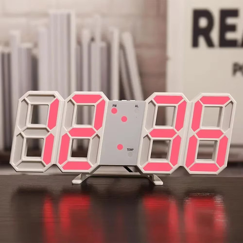 Led digital wall clock - led,