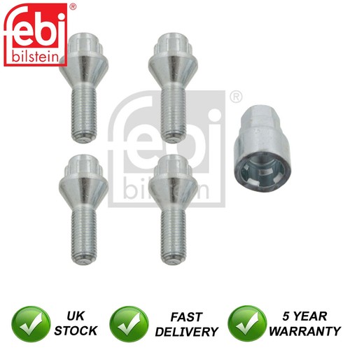 Wheel bolt front - rear, febi