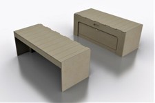 Twin sliding camper - bed, /