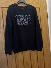 True Religion Boys sweatshirt age 16 black brand new with tags