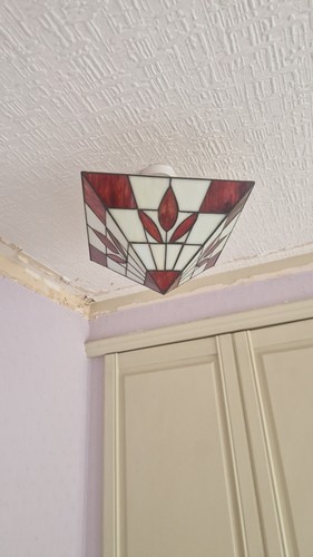 Vintage tiffany style stained - tiffany,