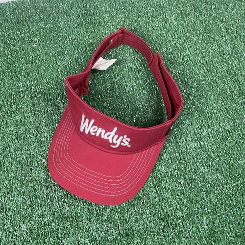 Wendys uniform hat cap visor - uniform,
