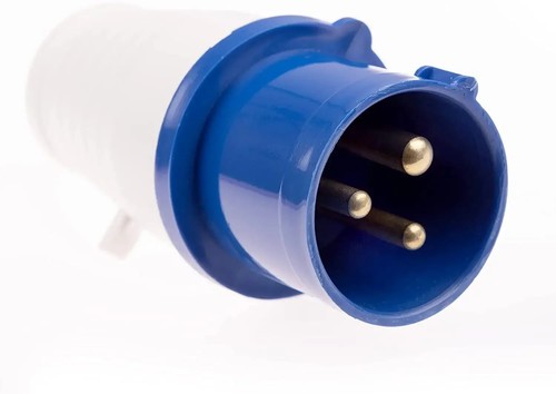 Mains hook site pin plug - hook,