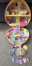 Vintage 1992 Bluebird Lucy Locket Polly Pocket Play N Carry Dream House Playset