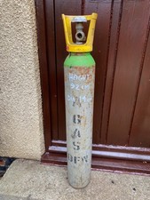 NITROGEN GAS CYLINDER - 10 LITRE USED - PART FULL.