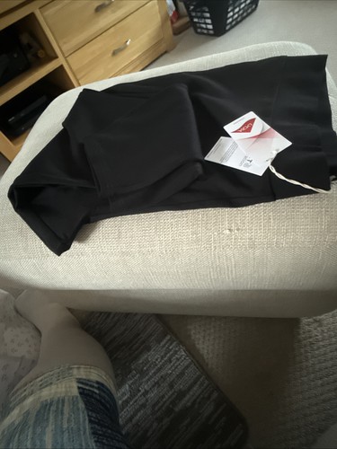 Black thick lycra - black, leggings