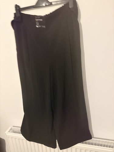 Ladies new look cropped black - cropped,