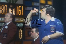 JOCKY WILSON Signed Printed