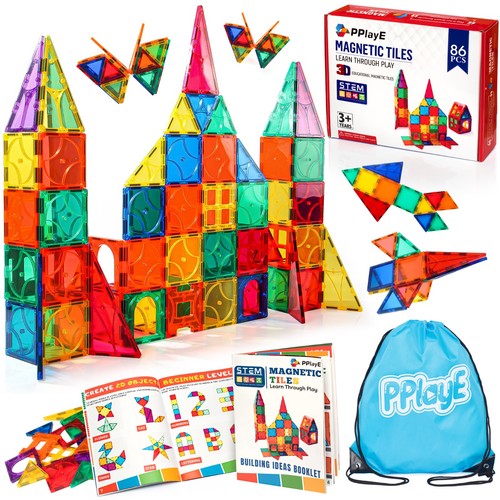 Magnetic tiles pieces - magnetic,