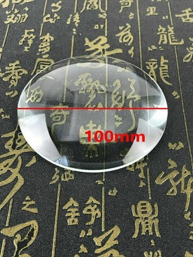 1pc dia 100mm plano - dia.100mm, convex