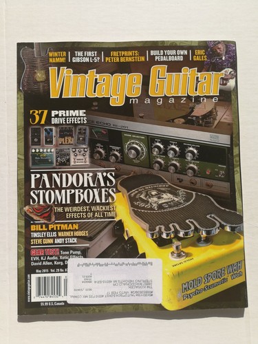 Vintage guitar magazine - vintage, may