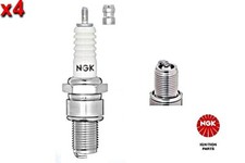 4x Spark Plug NGK Fits ALFA