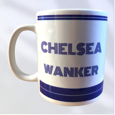 Chelsea Wanker Mug Cup Tea Coffee Funny Novelty Gift Idea For Fan Birthday Cup