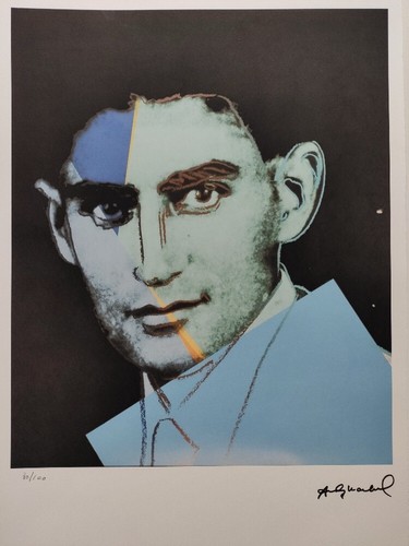 Andy warhol signed lithograph - andy,