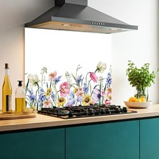 Printed glass kitchen - glass,