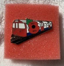 London Underground S Stock Poppy Badge