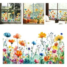 Colorful Floral Bouquet Window