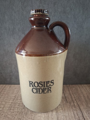 Vintage rosies cider flagon - cider,