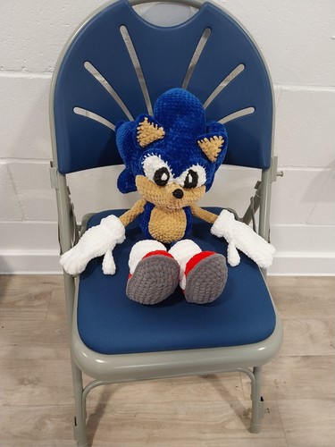 Handmade crochet sonic - handmade,