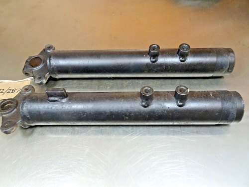 Yamaha front fork leg sliders - front,