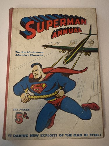 Superman annual 1954 atlas - superman,