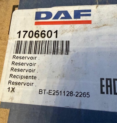 Daf air compressor reservoir - compressor,