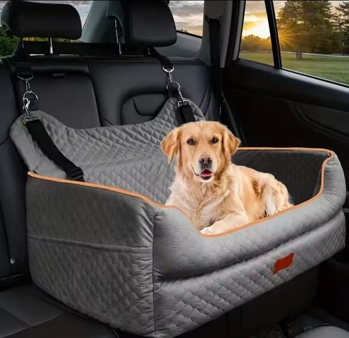 Dog car seat booster - car,
