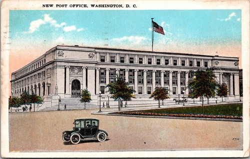 New post office - new,