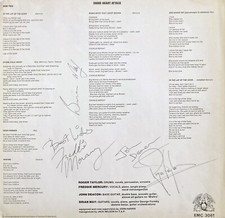 QUEEN Signed 'Sheer Heart