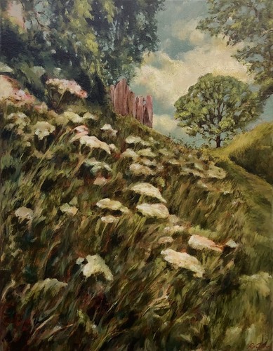 Original painting carisbrooke - original, "carisbrooke