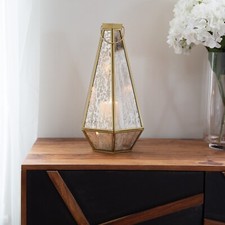 Large Crackled Stained Effect