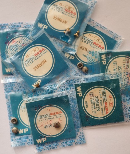 Genuine nos seiko - nos, crowns