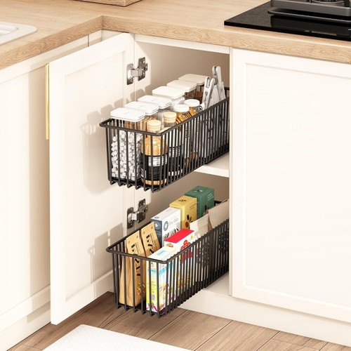 Pull out wire basket kitchen - pull,
