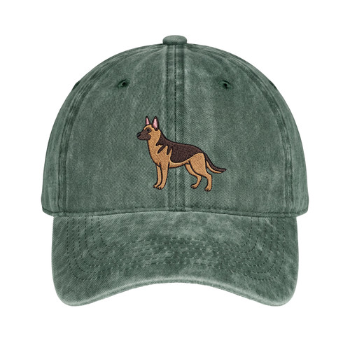 German shepherd embroidered - german,
