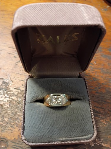 Vintage 14k gold mens 4 - gold, 1/4