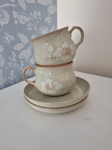 Pair vintage denby daybreak - vintage,