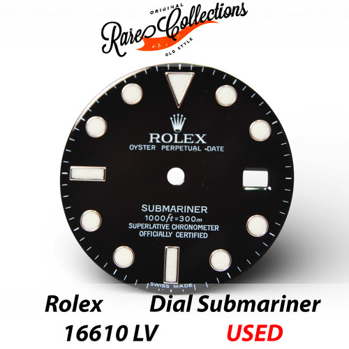 Rolex dial 16610lv - rolex, black