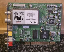 Hauppauge HP 5187-7620 WinTV PAL-B/G-I-D/K-SECAM PCI TV Tuner / Capture Card