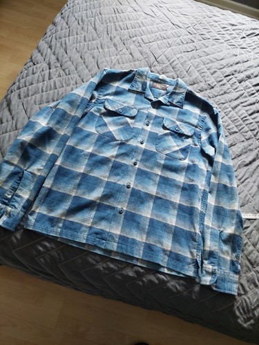 Rrl blue check - work, size